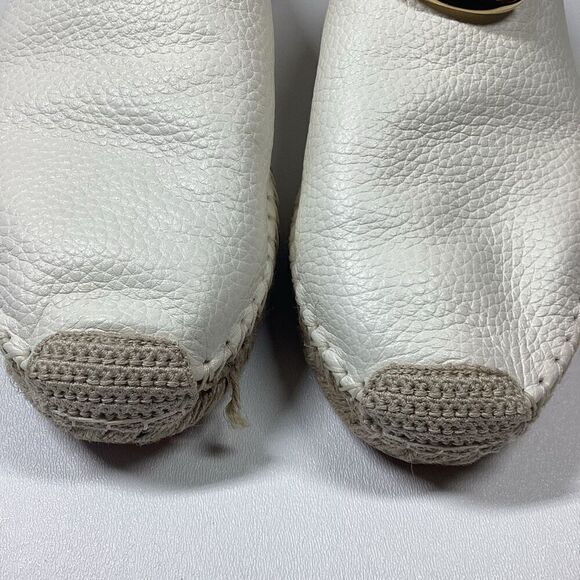 Valentino Garavani VLOGO 25 embellished textured-leather espadrille mules‎ - Picture 6 of 16